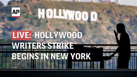 Hollywood writers begin strike, late-night shows go dark