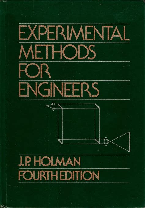 Holman Experimental Method For Engineers By