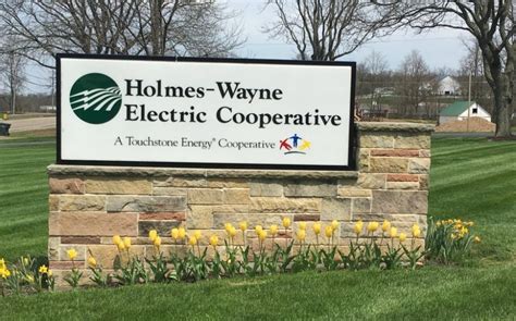 Holmes wayne electric. About Wayne Holmes Electric Cooperative. Holmes-Wayne Electric Cooperative, Inc. is a member-owned, non-profit electric distribution utility established in 1935. Based in Millersburg, Ohio, it serves the Millersburg area and is part of Energize Ohio. The cooperative's district office is located in West Salem, Ohio. 