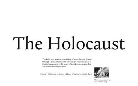 Holocaust Powerpoint by Linda Arnold - Prezi