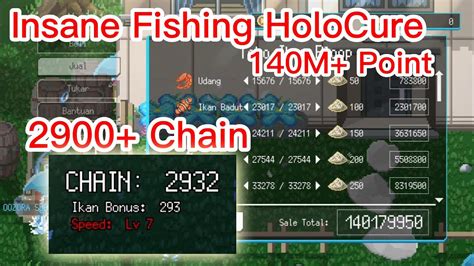 Holocure fishing bot. August 18, 2023 Wolf Knight HoloCure 0. Cooking recipes list for HoloCure (Version 0.6) containing all food you can cook at the Holo House cooking cauldron, each meal's effects, and required ingredients to make them. HoloCure (2022), a VTuber game, was released last June 24, 2022, and is now playable on PC via Steam and Microsoft Windows. 