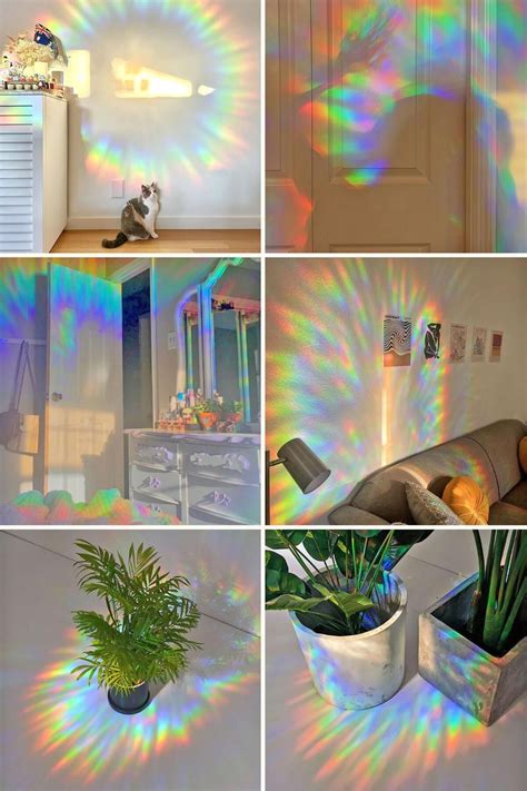 Holografik Gökkuşağı Kanatlı Kelebek Sun Catcher Botanik.