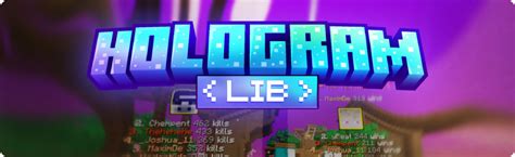 Hologram api spigot. 5 A resource and API for java developers too put holograms...