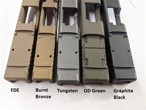 We made a list at Adams arms while making our voodoo innovations Glock slides we made 5 separate footprint cuts to accommodate the majority of mini red dots. Cuts 2 & 4 accommodate multiple optics. 1- Trijicon RMR (no other) 2- Burris ff, Vortex venom and viper, dr optic. 3- Leupold delta.. 