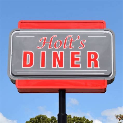  View the Menu of Holt's Diner in 356 Dinah Shore Blvd, Winchester, TN. Share it with friends or find your next meal. Holt's Diner is a 50's style diner. Classic cheeseburgers, Broaster Chicken &... 