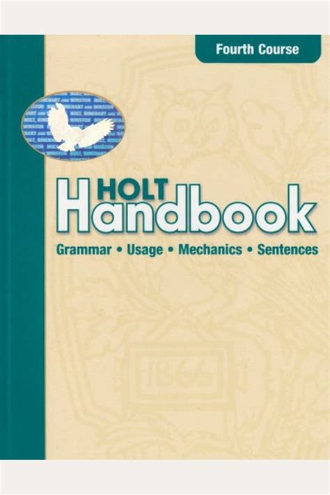 Holt Handbook Fourth Course Ch 3 Answers
