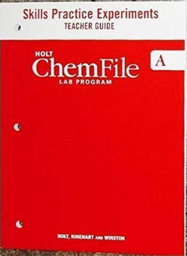 Holt Program Chemfile Lab Answers