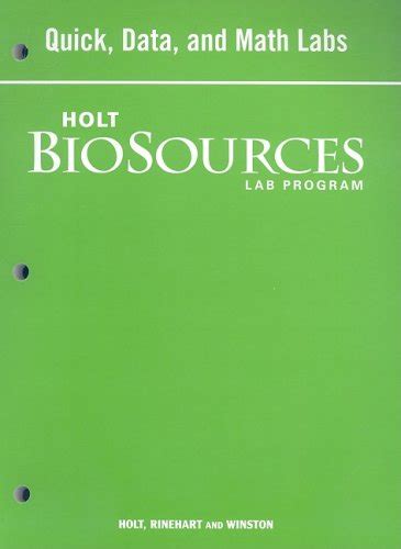Holt Program Classification Biosources Lab Answers