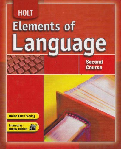 Holt elements language second course answer. - Raidbook 6th edition a storage system technology handbook.