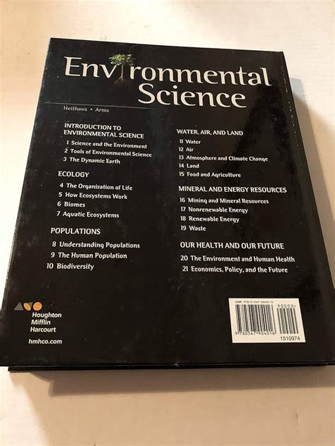 Holt environmental science chapter 9 worksheets.  Environmental Science Textbook Older Edition ...