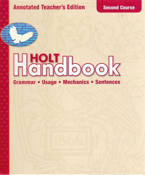 Holt handbook second course answer subordinate clauses. - Literarischen kunstmittel und die evolution in der literatur..