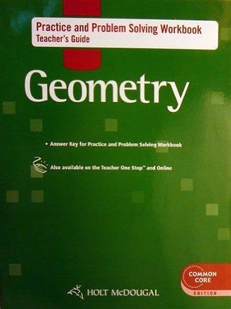 Holt mcdougal geometry practice and problem solving workbook teachers guide. - White gt1855 lawn garden tractor operators manual.