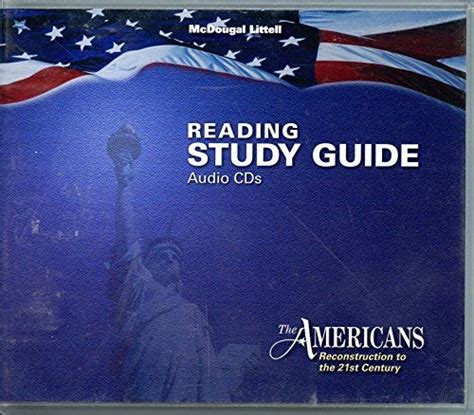 Holt mcdougal the americans study guide. - The down to earth guide to global warming.