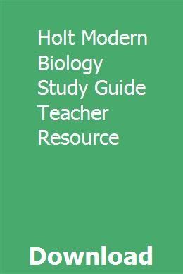 Holt modern biology study guide teacher resource. - Fundamentals thermodynamics 6th edition sonntag solution manual.