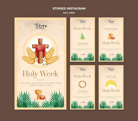 Holy Week PSD - Freepik