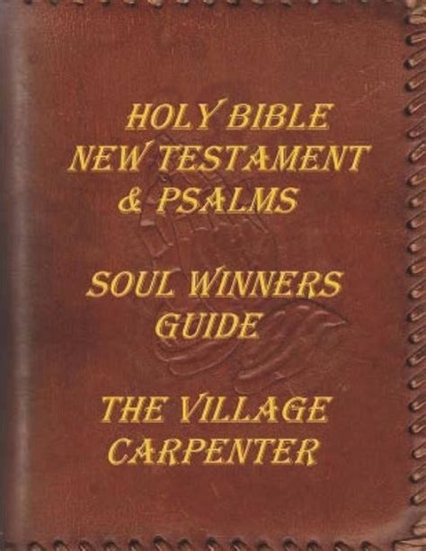 Holy bible new testament psalms soul winners guide. - Ejercicios de sintaxis 3 y 4 eso chuletas.