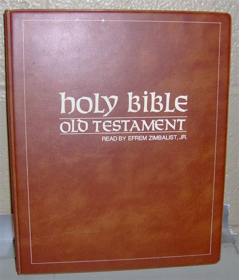 Holy bible old testament read by efrem zimbalist jr. - Mathematik und bildung in der humboldtschen reform.