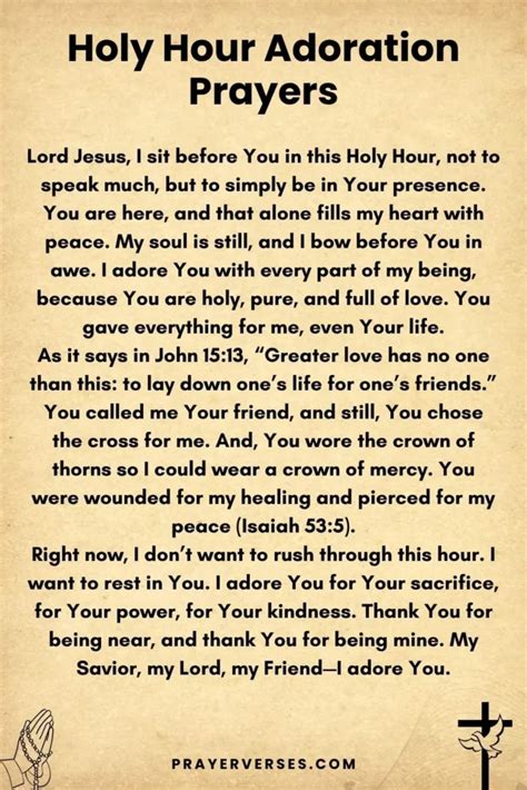Holy hour prayers pdf.  In addition to prayer booklets, several prayer...