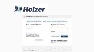 Holzer athena portal. 6. Under Available To Connect, choose an Holzer Health System, Gallipolis, Ohio. 7. Sign in to your healthcare provider's website or app. The password is the password you use to log into the MyHolzer Athenahealth portal. 8. Wait for your records to update. It might take a minute for your information to appear. 9. 