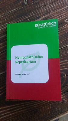 Homöopathische Repetitorium Ausgabe 01/2024. Neu! DHU eBay