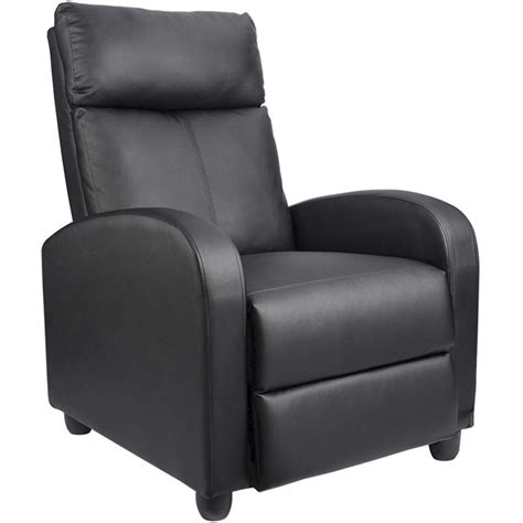 Homall Recliner Chair Padded Seat Pu Leather for …