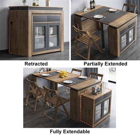 Homary extendable dining table. homary Modern Extendable Dining Table with Storage, Farmhouse Kitchen Table Rectangle Sideboard Glass Door (Walnut & Gray) 3.0 out of 5 stars 8. $629.99 $ 629. 99. Join Prime to buy this item at $549.99. FREE delivery Fri, Oct 6 . Only 15 left in stock - … 