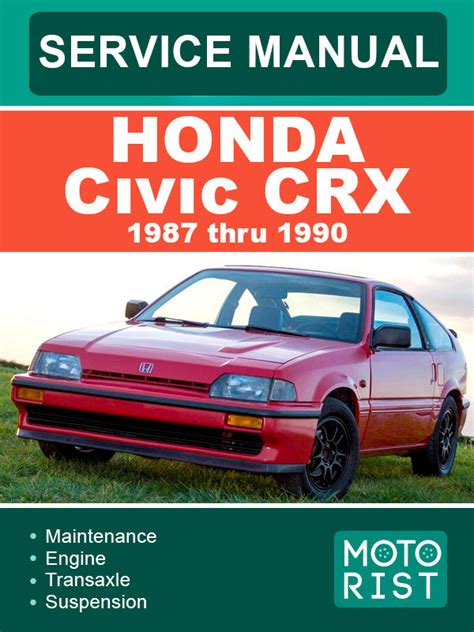 Homda civic crx workshop repair manual all 1984 1987 models covered. - Manual linde utility stick welder 230.