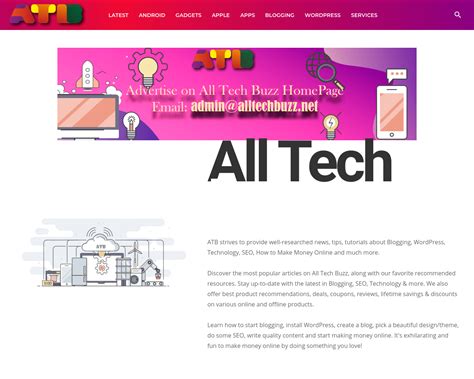 Home - ALL TECH BUZZ