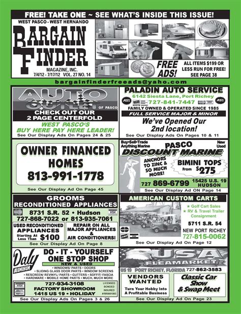 Home - The Bargain Finder Magazine