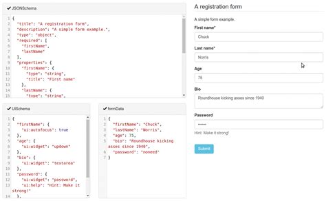 Home - react-jsonschema-form documentation - Read the Docs