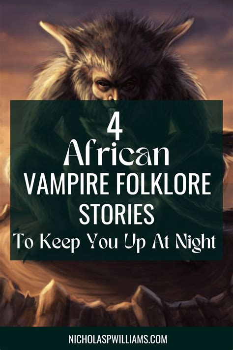 Home Afican vampire folklore