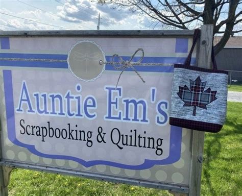 Home Auntie Em?s Scrapbooking and Quilting Cornwall, Ontario