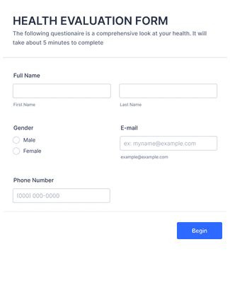 Home Care Feedback Form Template Jotform