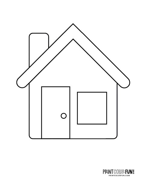 Home Coloring Page