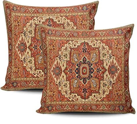 Home Decoration Throw Pillow Covers Persian Rug Pillowcases