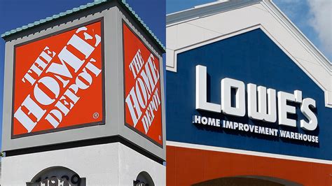 Home Depot, Lowe