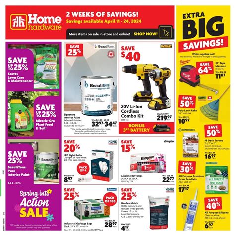 Home Hardware Flyer April 13 to April 19, 2024 - Flyer Hunters