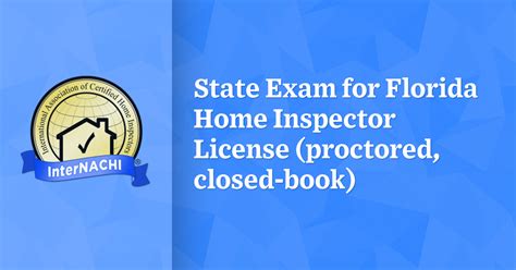 Home Inspector Qualifying Exam Department of State