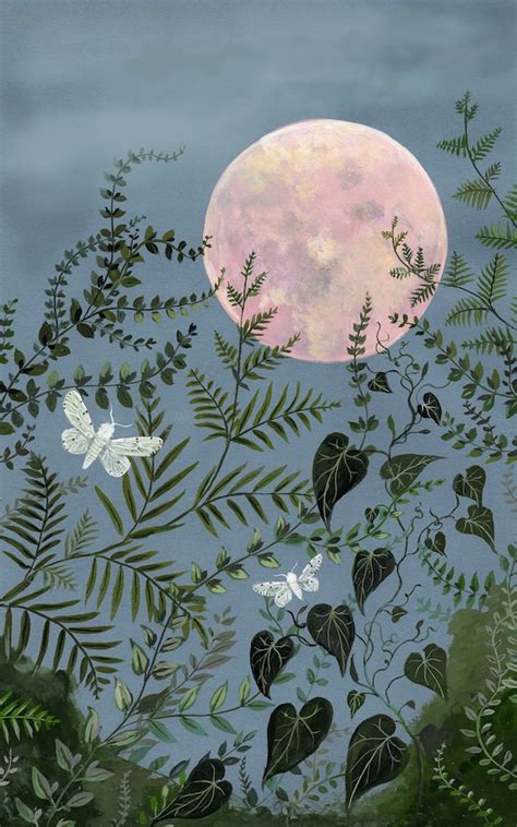 Home Nature Inspired - Moon and Vine