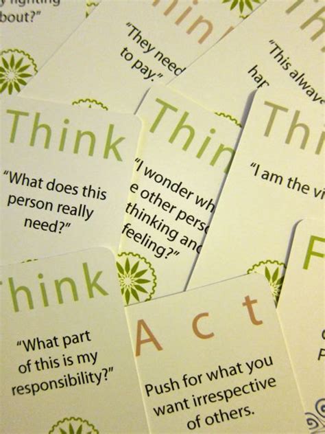 Home Personal Card Think/Feel