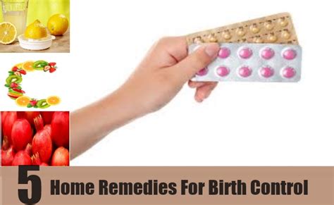 Home Remedies for Birth Control