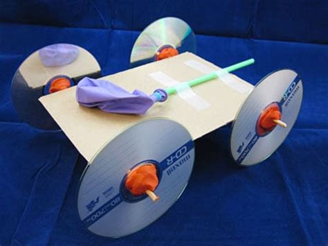 Home Science For Kids: Make Your Own Balloon-Powered Car