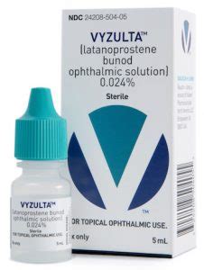 Home VYZULTA® (latanoprostene bunod ophthalmic solution), …