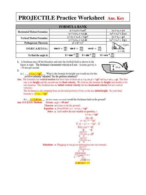 Home Worksheets Review Projectiles Euclidean Vector