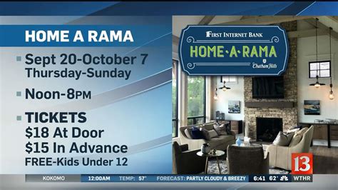Home a rama 2023 indiana. Home-A-Rama. EVENT DETAILS. When: Oct 6 - 9, 2022. Time: 12:00 pm - 6:30 pm. P: 317-236-6330. Click here to visit the website. EVENT DESCRIPTION. The annual Home-A-Rama comes to Central Indiana on Sept. 22-25, Sept. 29-Oct. 2, and Oct. 6-9. See stunning custom homes. Click the website link for tickets and other details. 