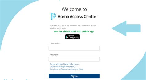 To register for a Home Access Center account to view your child's grades/attendance, please visit www.aliefisd.net/hac. To reset your log-in credentials online, visit this portal. …. 