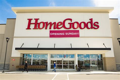 HomeGoods stores offer an ever-changing selection of unique home fashions in kitchen essentials, rugs, lighting, bedding, bath, furniture and more all at up to 60% off department and specialty store prices every day. . 
