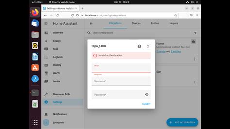 Home assistant tapo light.  switch: platform: tapo_p100_control ip_addre...