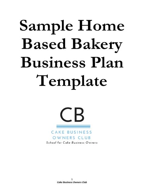 Home bakery business plan pdf.  Add .  This is a business plan template you can use in PDF...