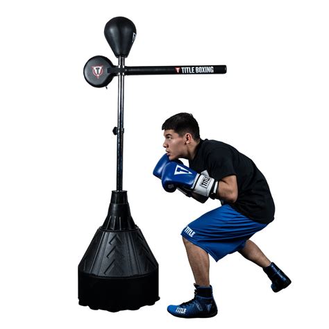 Home boxing equipment. 